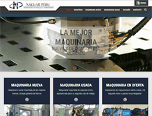 Tablet Screenshot of naguarperu.com